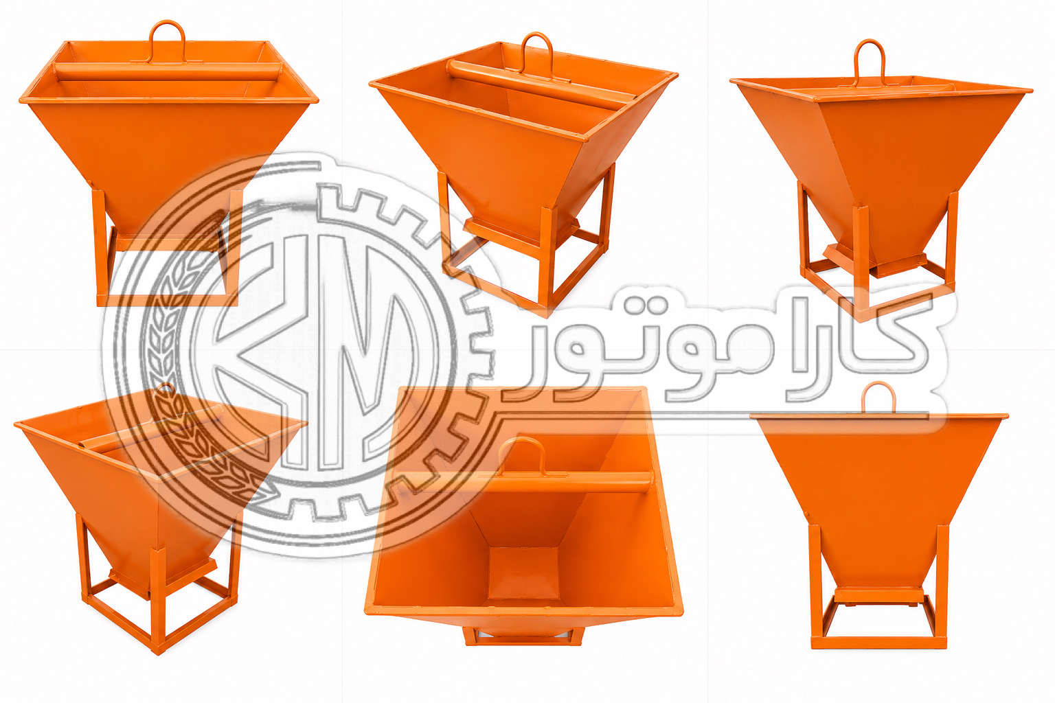 باکت بالابر ساختمانی ۲۵۰ کیلویی سبک و سنگین حمل مصالح