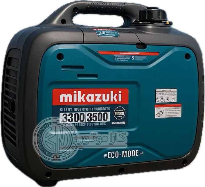 موتور برق ۳/۵ کیلوات بنزینی  سایلنت کیفی میکازوکی مدل  MK3500