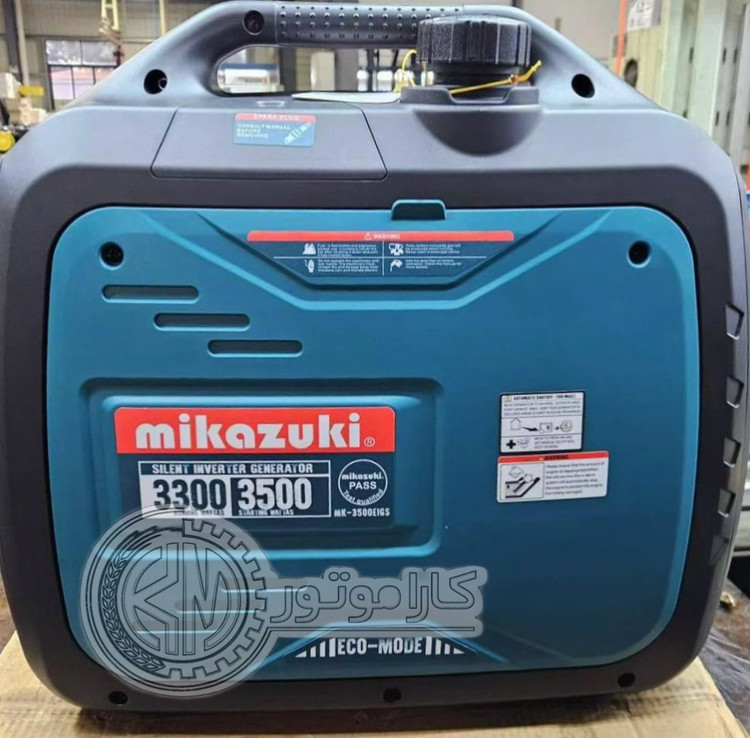 ژنراتور برق بنزینی سایلنت MIKAZUKI مدل MK3500 توان ۳.۵ کیلووات