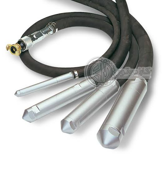شیلنگ ویبراتور بتن بادی DYNAPAC ( پنومانیک )