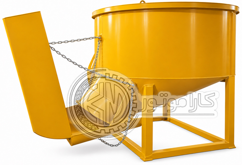 باکت حمل مصالح و بتن ۳۰۰۰ لیتری مناسب تاور کرین